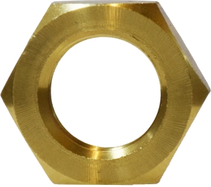 Brass Bar Stock Jam Locknut 1/8 inch FIP 28123