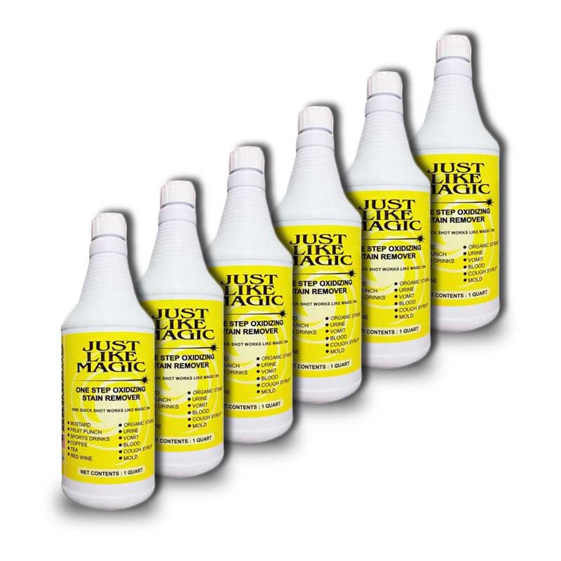 Harvard Chemical 3508-6 Just Like Magic One Step Oxidizing Stain Remover case of 6-32oz Bottles - 3501-6 GTIN 711978406700