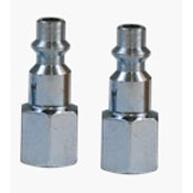 BE Pressure 42.000.045, Air Compressor QD, 1/4 Fip X M Male Plug, Zinc Steel, 2 Pack GTIN 777987268395