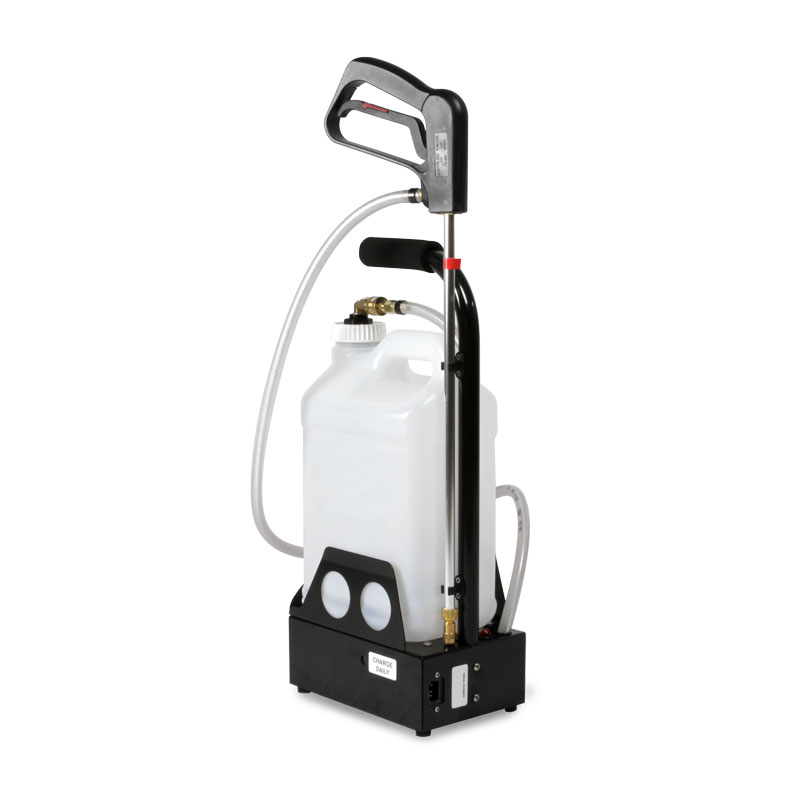 Used StainOut Systems 71-202D, Gentoo 2.5 Gallon Cordless Battery Sprayer, 80 PSI, 1 Yr Factory Warranty GTIN 225033070538