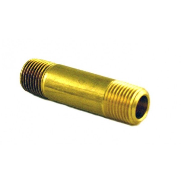 Karcher Open Nipple, Brass, 1/8″ x 1.5″