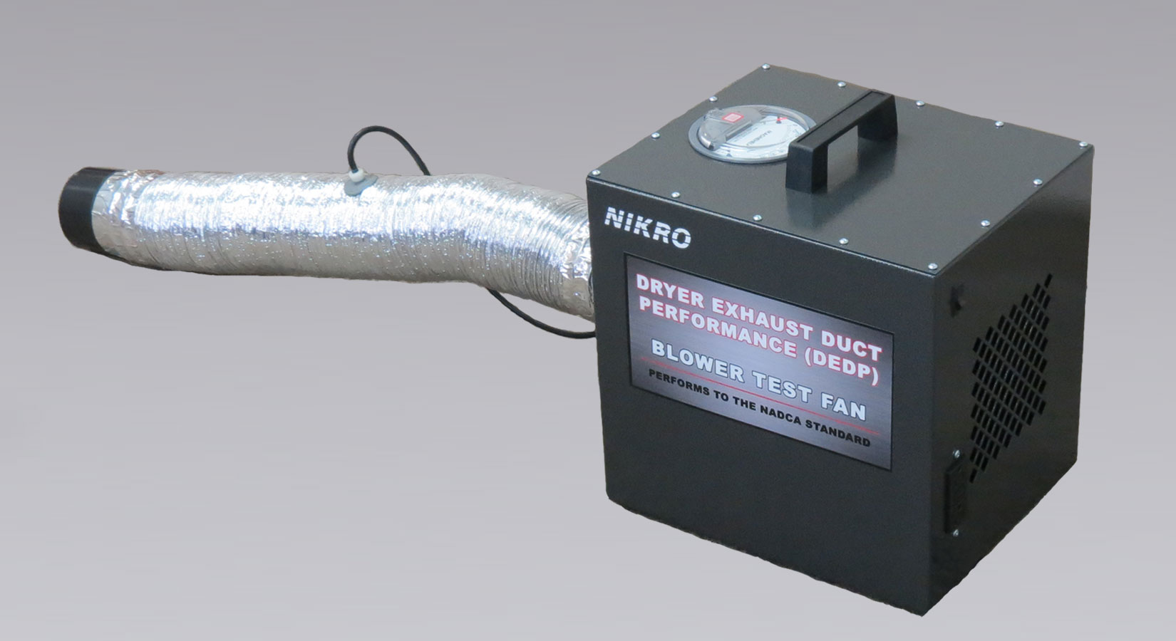 Nikro 862429 Dryer Vent Testing Kit BUILT TO ORDER 3-4 Weeks