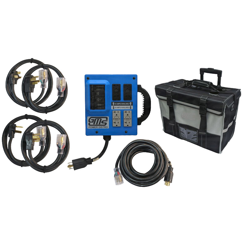 GMS Distribution AC8481 Unit Power Box Kit with 4 most common heads 1669-5417  265-GMS-RDE G30-B01 Freight Included