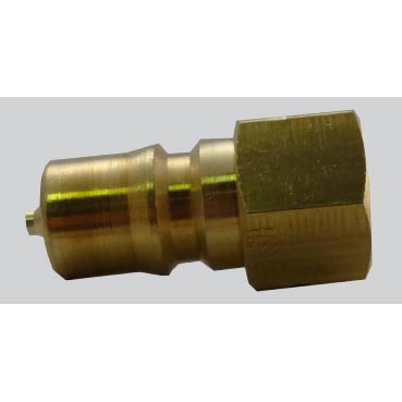 AH102B, Portable 1/4 Inch Male Brass QD, Quick Disconnect, ONE Import with Stainless Poppet, 86970800, Mytee MYB101