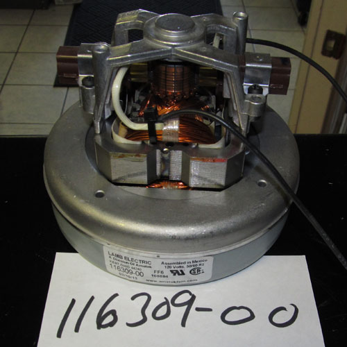 Ametek Lamb 116309-00, Single stage Vacuum Motor, 5.7inch 120 volts
