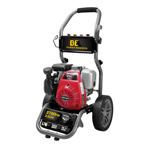 BE Pressure Supply BE275HX Collapsible Frame Cold Water Pressure Washer 2700PSI 2.3GPM honda gas engine 777897171617