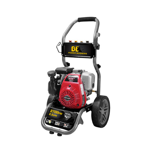 BE Pressure Supply BE275HA Collapsible Frame Cold Water Pressure Washer 2700PSI 2.3GPM honda gas engine 777897172379