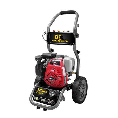 BE Pressure Supply BE296HX Collapsible Frame Cold Water Pressure Washer 2900PSI 2.3GPM Honda gas engine 777897171624