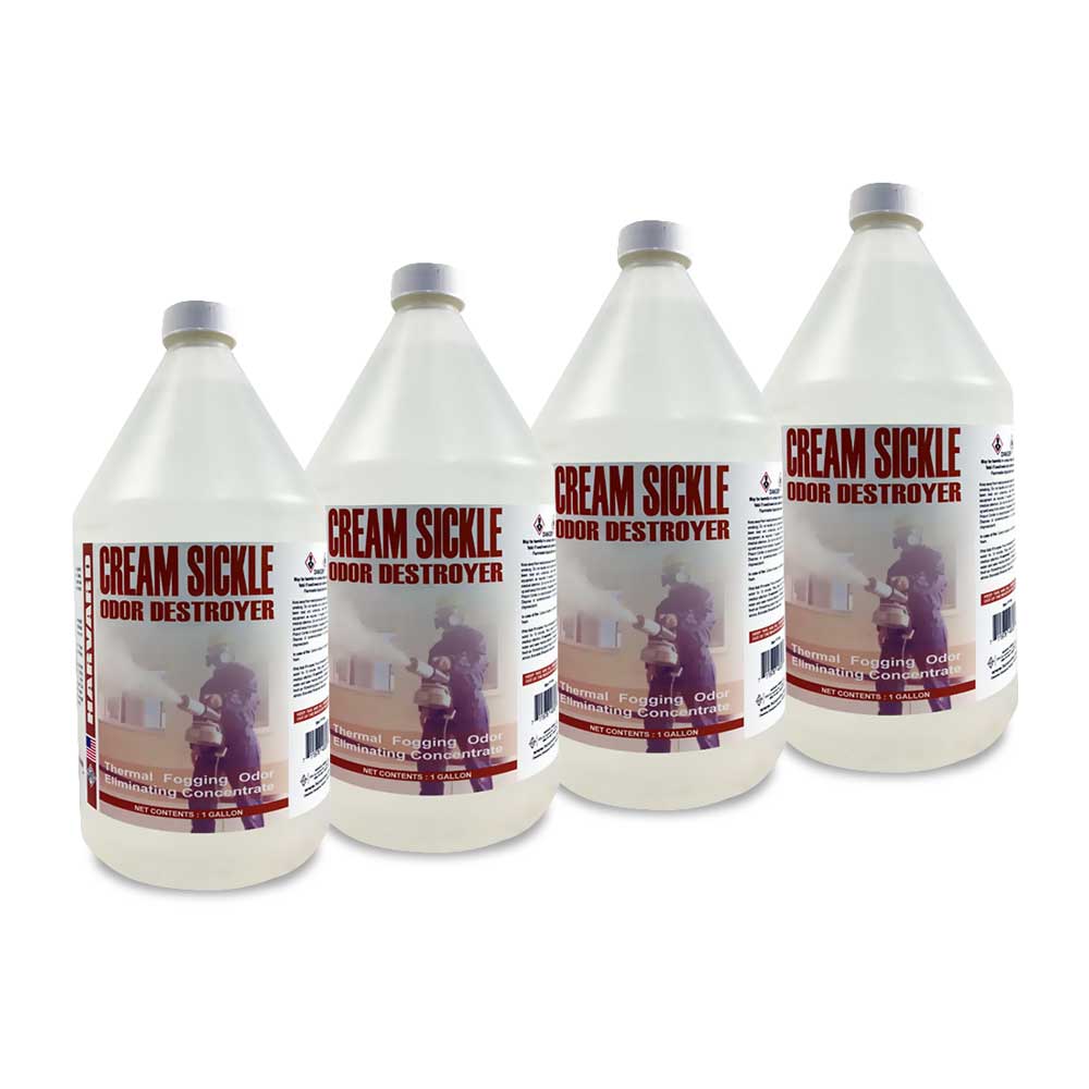 Harvard Chemical Odor Destroyer Cream Sickle Thermal Fogging Eliminating Concentrate 4Gal Case HV122C 1111 711978403280