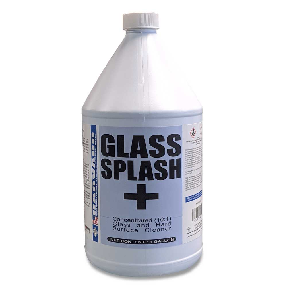 Harvard Chemical 341501 Glass Splash Plus 15-1 Concentrated Glass and Hard Surface Cleaner 1 Gallon GTIN 711978414439