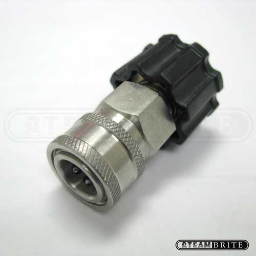 22mm Twist Coupler, Female To 3/8 Stainless Steel Female QD Adapter, 20130106