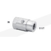 Mosmastic 29.017 Nozzle socket with locking screw stainless LAZ G1/4in F 1/4in NPT-F