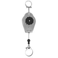 Mosmatic 60.307 Pulley for Air Boom with 2x pipe clamp 1.5in 5ft