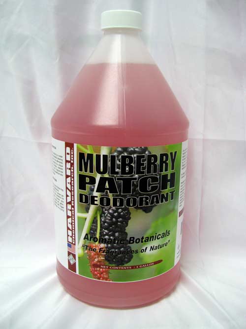 Harvard Chemical Mulberry Patch Aromatic Botanicals Water Based Odor Control 4/1 Gallon Case 905-4
