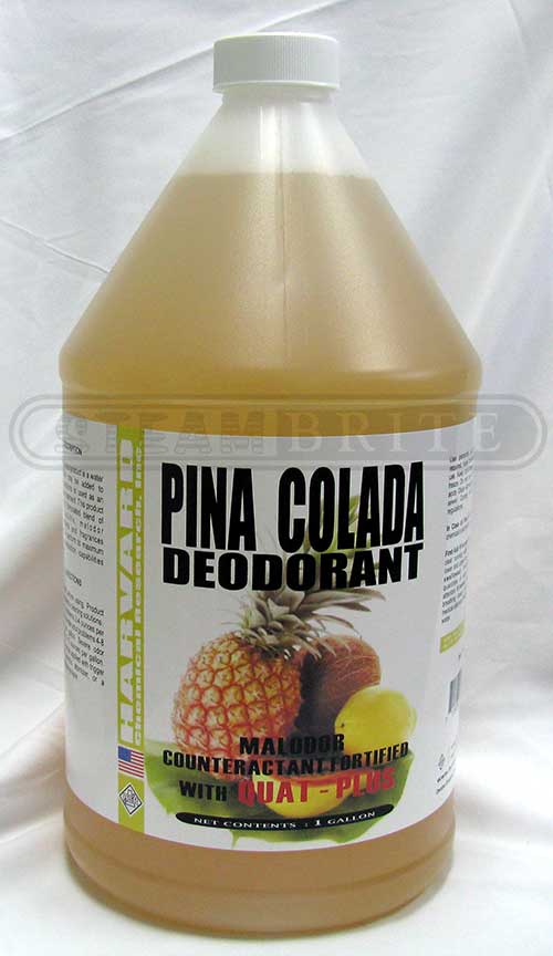 Harvard Chemical Pina Colada Deodorant with Quat-Plus 4/1 Gallon Case 745-4 Deodorizer