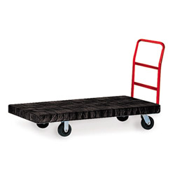 Rubbermaid Flat Bed Cart 30 inches by 60 inches 2000 lbs capacity