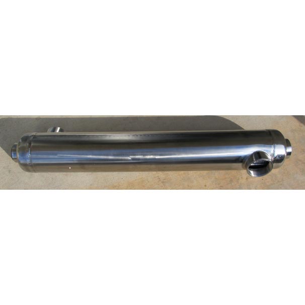 Clean Storm Truckmount Air To Water Heat Exchanger Stainless Steel Blower Silencer [10141941]