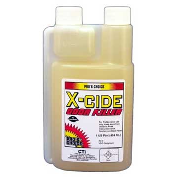 Pros Choice 2100C-1 X-cide Odor Killer 1pt (16oz) 111530  1650-1316 GTIN 078345003109