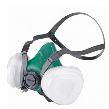 Clean Storm No-Maintenance Dual Cartridge Respirator - Large included 044585715027