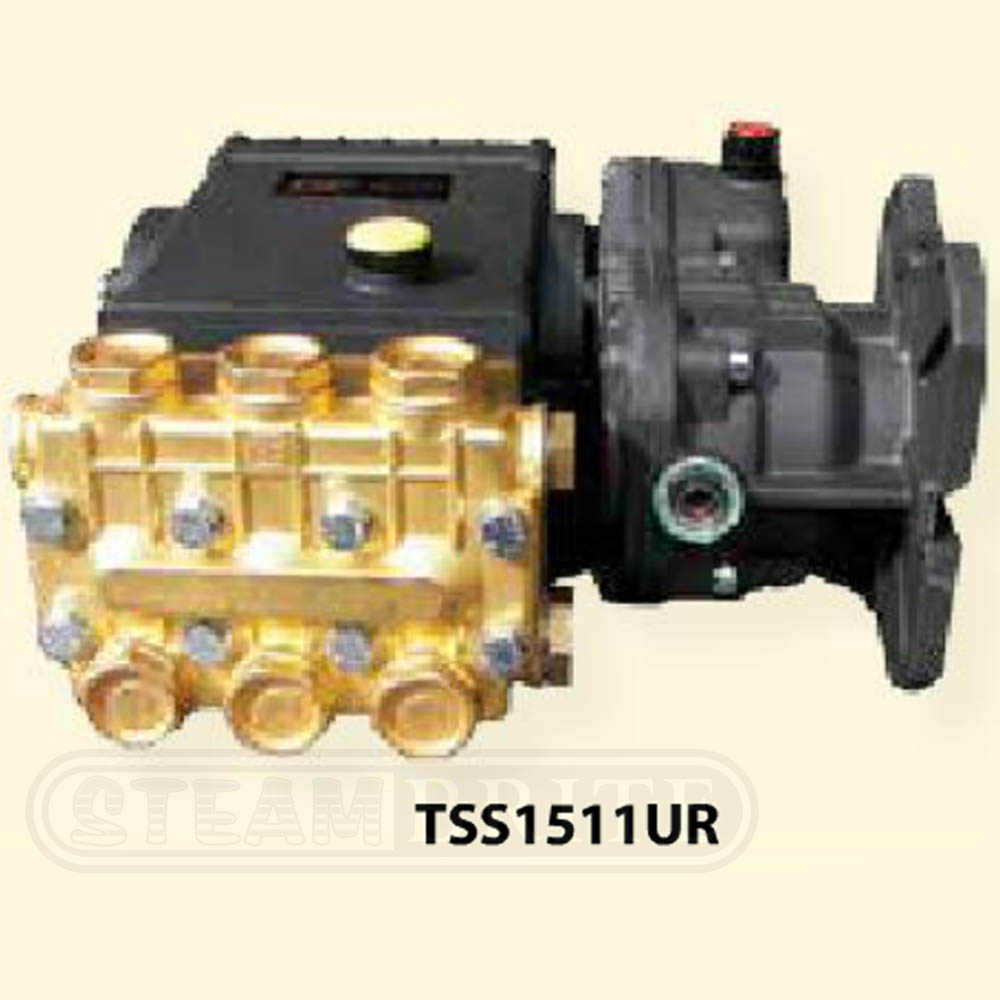 General Pump TSS1511UR, Gear Reduced Triplex Plunger Pump, 3500psi 1450rpm 4gpm, Freight Included