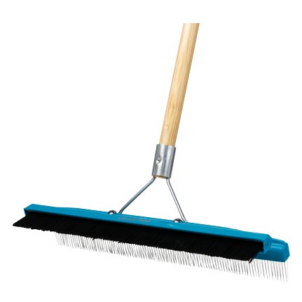 HydroForce AB19 Grandi Groomer Carpet Rake With Brush Combo A56552 For Rugs and Carpets