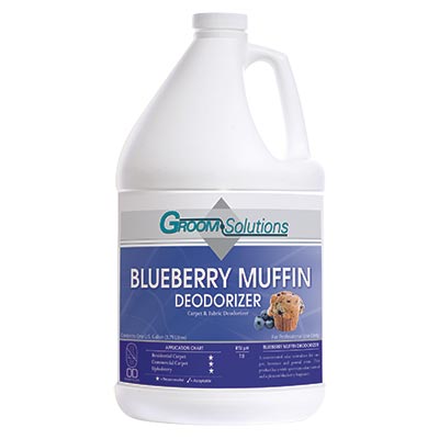 Groom Solutions Blueberry Muffin Deodorizer Carpet and Fabric Deodorant CD521GL 4 Gallons CASE 1693-2384