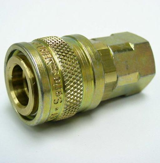 Heat Seal 2FF2, Duct Cleaning Standard Air Line Fittings, Female Coupler X 1/4in Fip Fitting