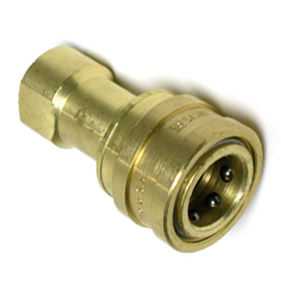 Clean Storm 1/8 in Female Brass Quick Disconnect, [QD75], Esteam 580-100, Coupler Socket, PAF04,  PC7,  86218790