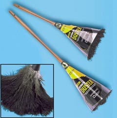 Ostrich Feather Duster 20 inches BK TXF20BK