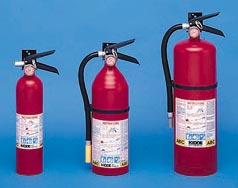 Kidde Fire Extinguisher Dry 2.5 ABC Type KDD 466227