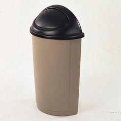 Rubbermaid Commercial RCP3520GRA Waste Receptacle Round Grey
