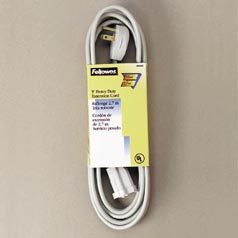 Extension Power Cord 14-3 9 ft gray - FLW99595