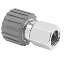 Mosmatic 70.054, Swivel Coupling, grey stainless, DKS M21x1 5-F 3/8 in. NPT F