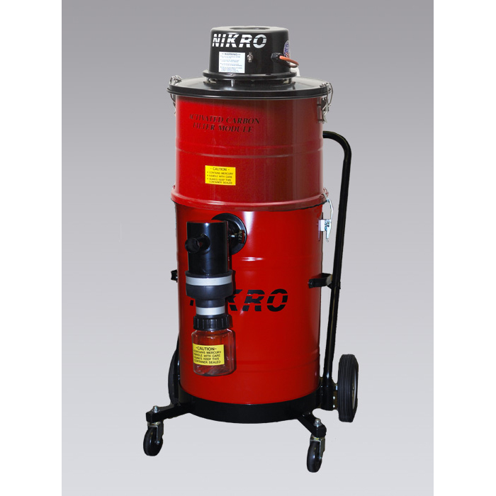 Nikro MV15110-PTD - 15 Gallon Mercury Recovery Vacuum