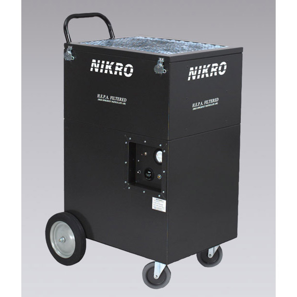 Nikro Air Scrubber HEPA UA2005 3 Stage 2000 CFM Portable With Built In Dolly