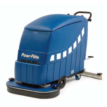 PowrFlite PAS32DXBC 32in Predator Battery Powered Automatic Scrubber Freight Included