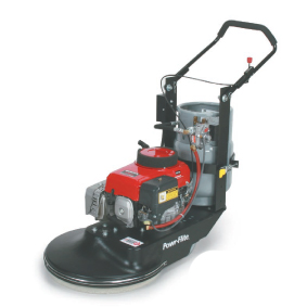 PowrFlite PB2817CE Kawasaki Propane Burnisher 1850 RPM 28in 12v 17Hp with Clutch and Emission Control Freight Included