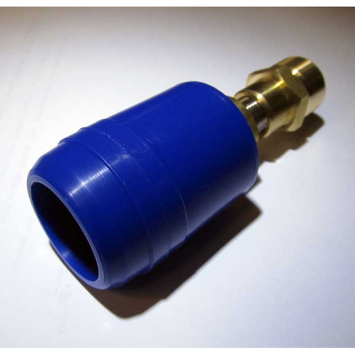 22mm Male To 1/4in, Insulated Carpet And Tile Cleaning QD Adapter, 20130103