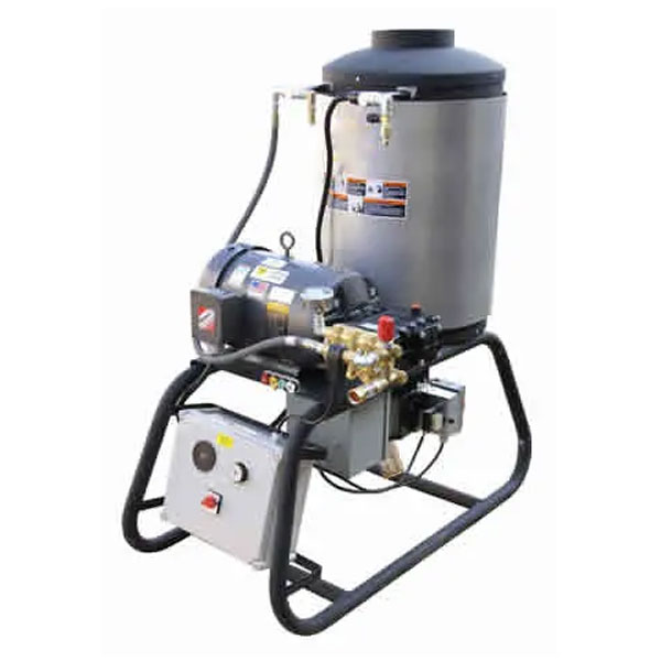 Clean Storm 20211213 Stationary Natural Gas Fired Electric Powered 4 gpm, 4000 psi Hot Water Pressure Washer 230 Volt