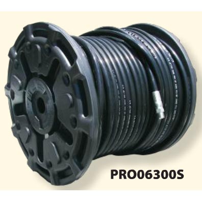 Pressure Pro PRO06550S Sewer Jetting Jetter Hose 3/8 in ID X 550 ft Black 3600psi
