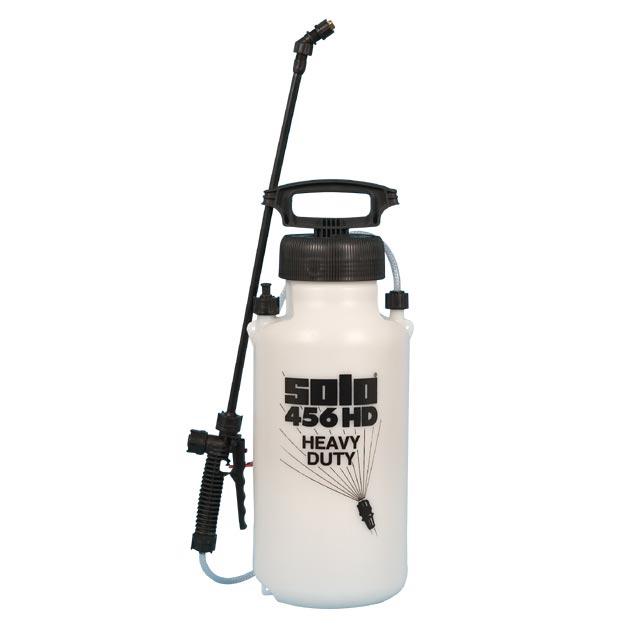 Solo 456HD, Chemical Resistant 2 Gal Plastic Sprayer Pump Up, with Viton Seals