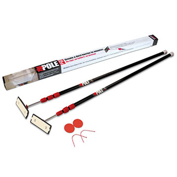 ZipWall Spring Loaded Poles 6 Pack of 2 Pack 12 poles ZP2Case