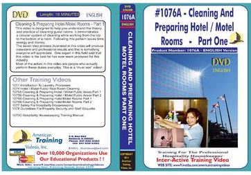 American Training Videos Hospitality Series 1076A Hotel/Motel Room Cleaning and Preparing Part 1