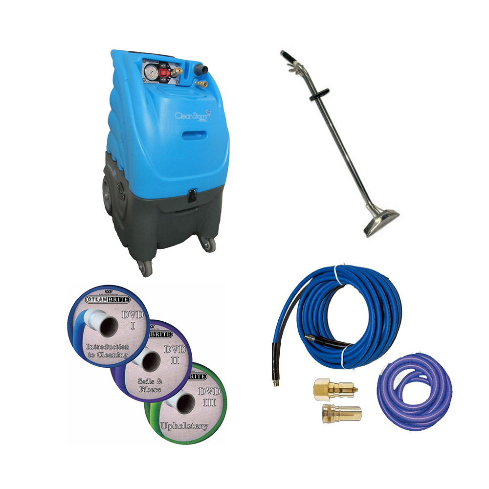 Clean Storm 12-3200 Set 12gal 200psi Dual 3 Stage Vacs Hose Set Wand Carpet Cleaning Mighty Extractor