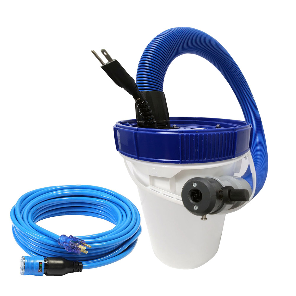 Clean Storm 20200617 Covid19 Adjustable ULV Cold Disinfectant Fogger 115V Long Hose Mister 6.5 Gallon Pail 40FT Cord