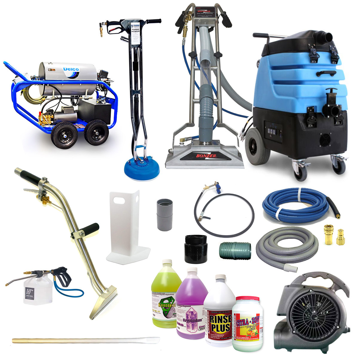 FNA Group Delco 65080 Electric Heated 1000Psi Pressure Washer Mytee 7000lx TH40 Tile And Rotovac Carpet Cleaning Bundle 20230613