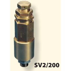 Pressure Pro 2900psi 1/2 M-BSP High Flow Safety Pressure Relief Valve 50 gpm Sewer Jetting