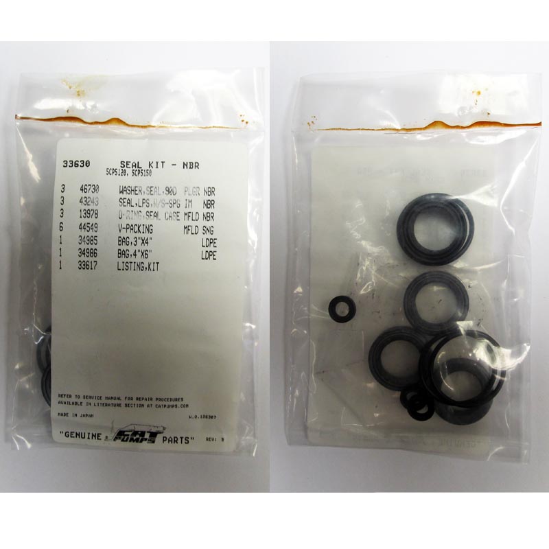 Cat Pumps Seal kit 33630 Buna for 5CP5120 / 5CP5150