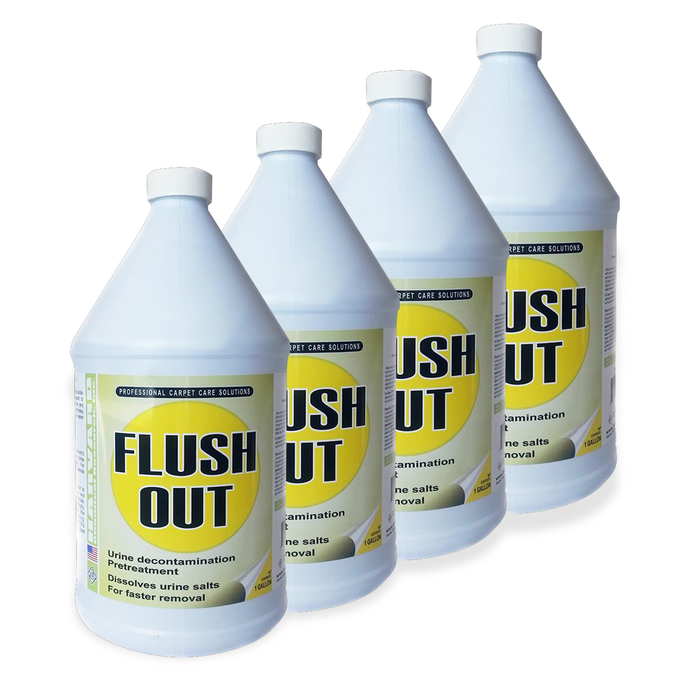 Harvard Chemical 350404 Flush Out Urine Pre Spray Case 4-1 Gallon Bottles