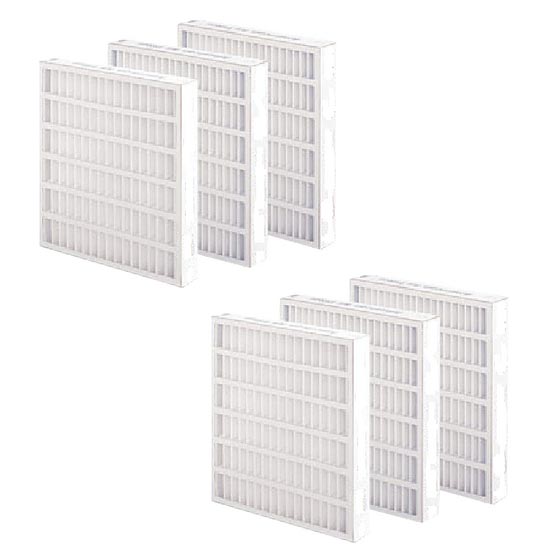 Prime V-30 Merv 8 Ultra High Capacity Pleated Furnace Air Filter inches (usable 19-1/2 X 24-1/2 X 3-3/4) NC8PLH20254  6 Pack